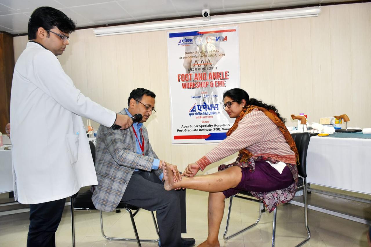 Indian Foot and Ankle Society - Foot and Ankle Workshop & CME - Apex Academic Activity