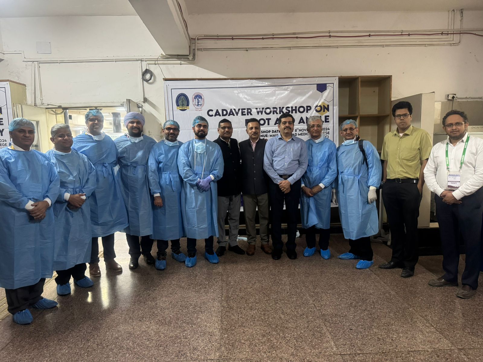 Indian Foot and Ankle Society - DOA-IFAS Cadaveric Workshop during DOACON 2024