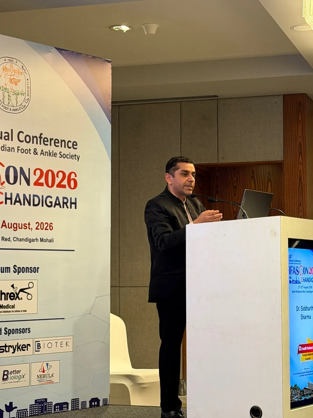 Indian Foot and Ankle Society - IFASCON 2026 - Chandigarh 38th Annual National Conference of Indian Foot and Ankle Society